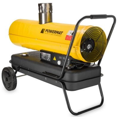 Nagrzewnica olejowa z kominem